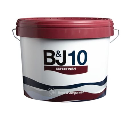 B&J 10 Superfinish Wandfarbe Weiß