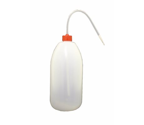 Flasche Mit Dispenser Gebogenes Rohr 1 Liter